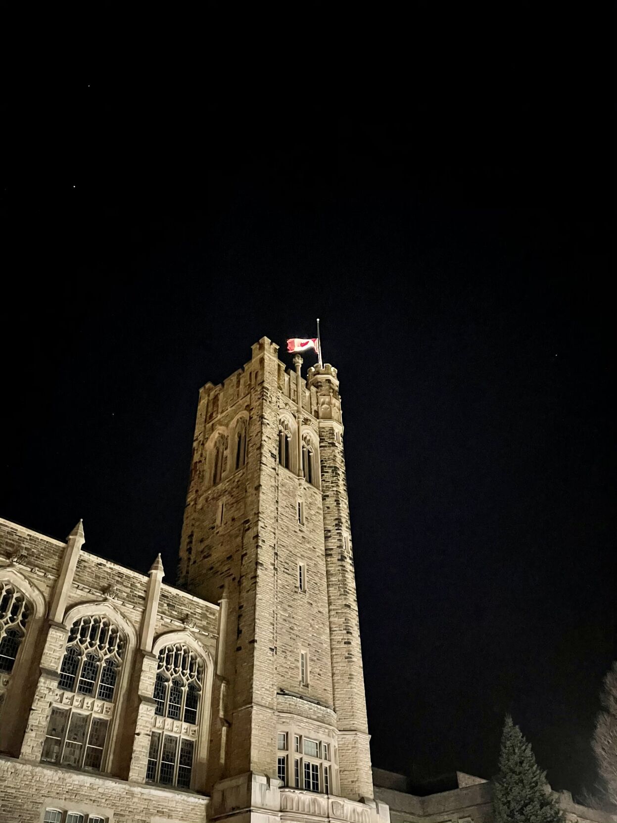 UC flag half-mast (4)